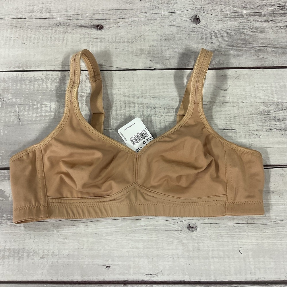 Anita‎ Care Mastectomy Bra Womens 32A Nude Beige Wireless #5702X 722